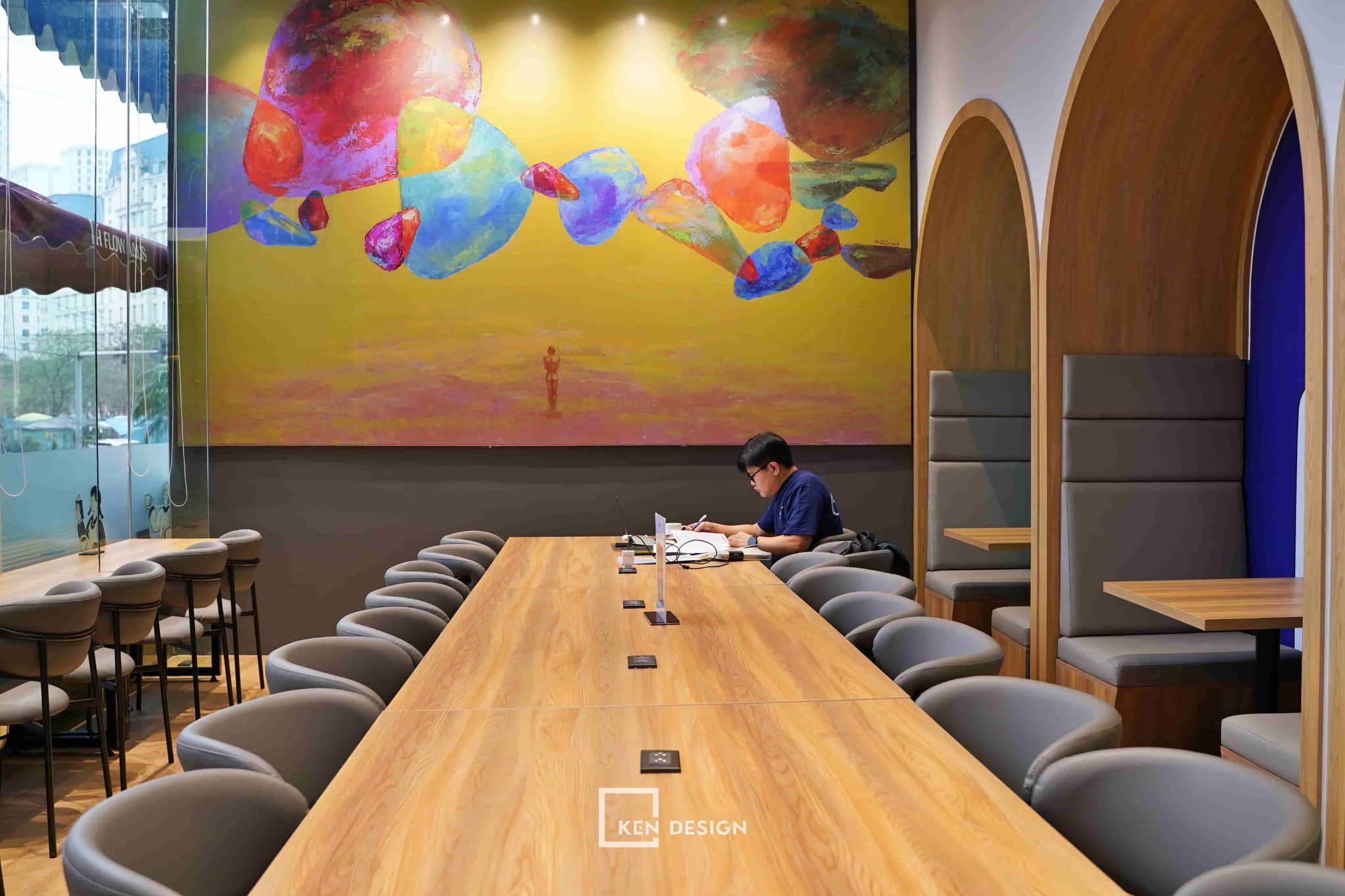 Thiết kế quán cafe 24/7
